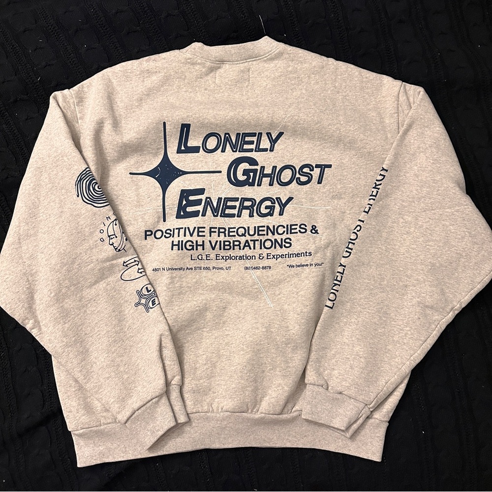 Lonely ghost energy crew neck